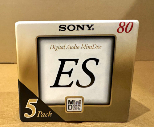 Sony minidisc pack - es, 80