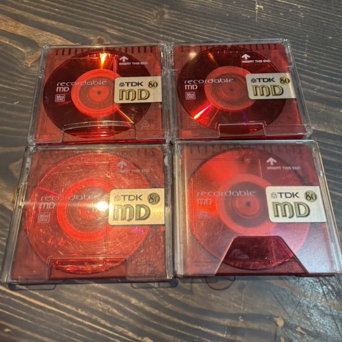 Tdk minidiscs min minute - minidiscs,