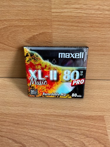 Maxell minidisc - md-80, xl-ii