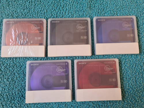 Sony minidisc mini disc 5 - disc,