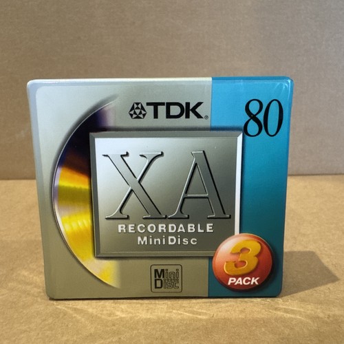Tdk minidisc pack new - 80,