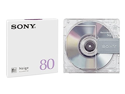 Sony minidisc minutes - 80,