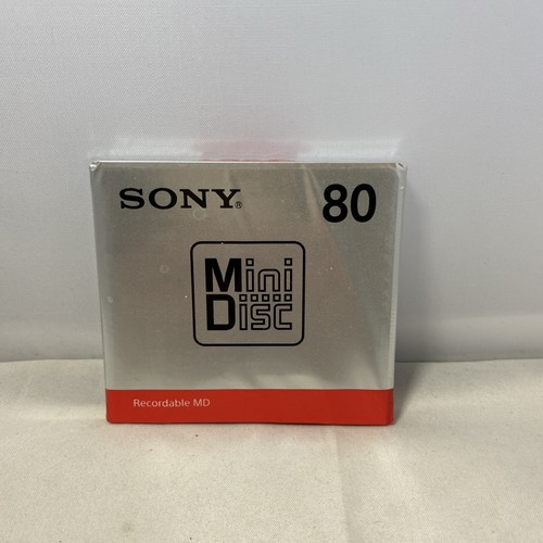 Sony md80 blank minidisc - sony,