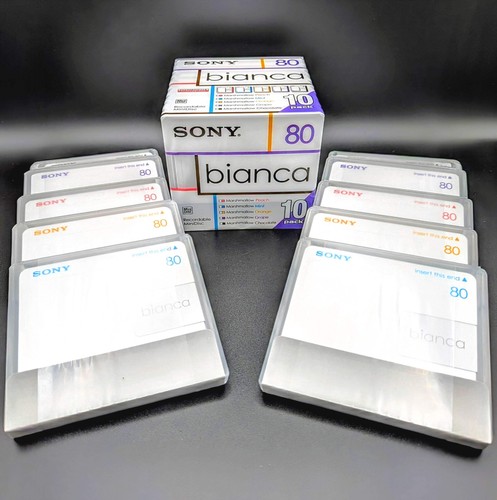 Sony minidiscs bianca - sony,