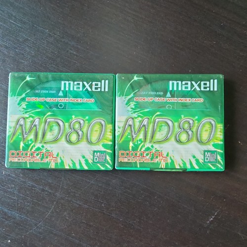Maxell md80 recordable - 2x,
