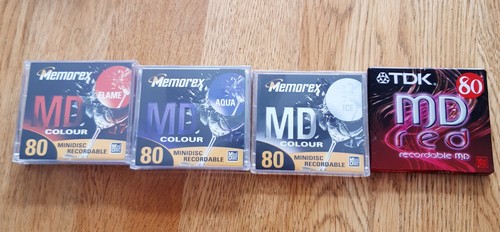 Mini discs new and - 6,