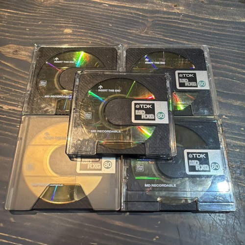 Tdk recordable mini disk - 5x,
