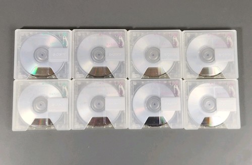 Used sony basic minidiscs 74 - 8,