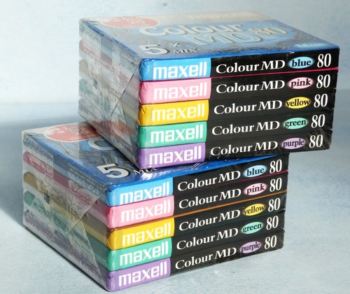 Maxell colour two - md-80, 5