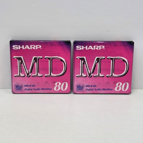 Sharp minidisc mini disc - sharp, md-r