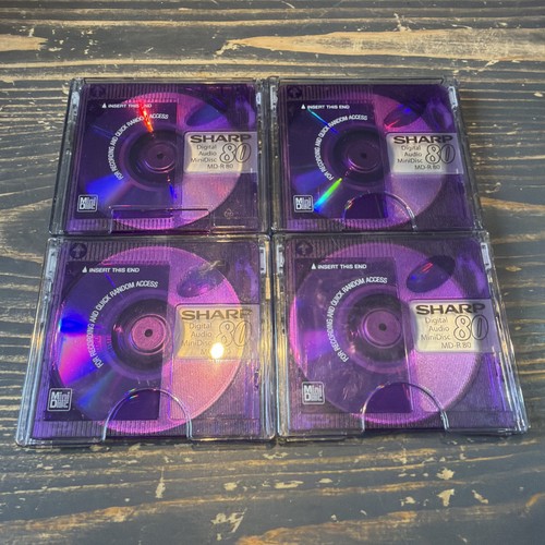 Sharp r80 recordable x4 - md-r80,