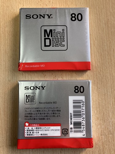 Sony md80 blank - sony,