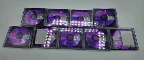 Sharp minidiscs bundle - 9x,