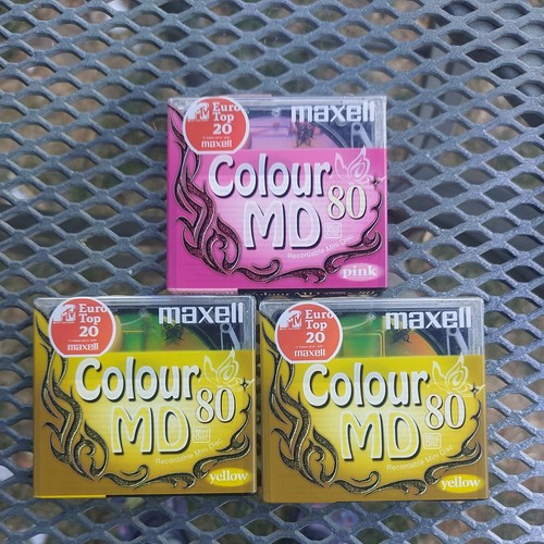 Maxwell colour minidisc - maxwell,