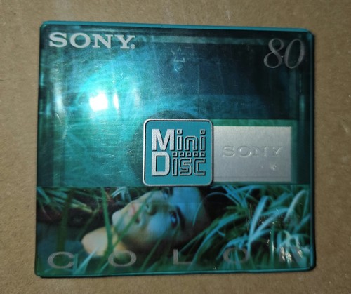 Sony color mini disc - color,