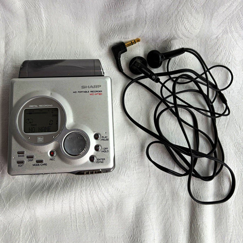 Sharp mt80 minidisc - sharp,