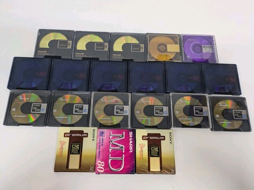 Job lot 20x minidisc - lot, bundle