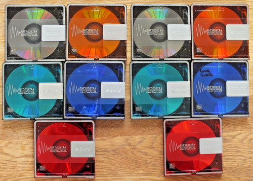 Sony minidiscs md80 - +, used