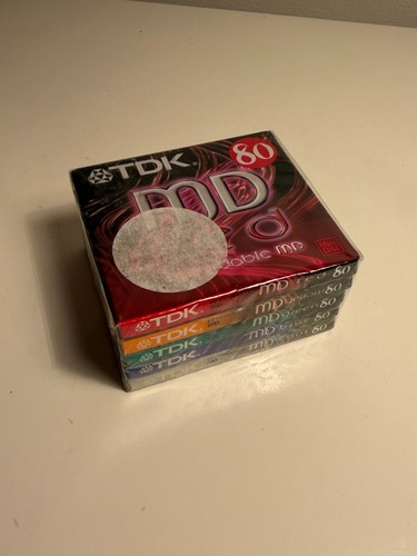 Tdk minidisc min - 80, pack