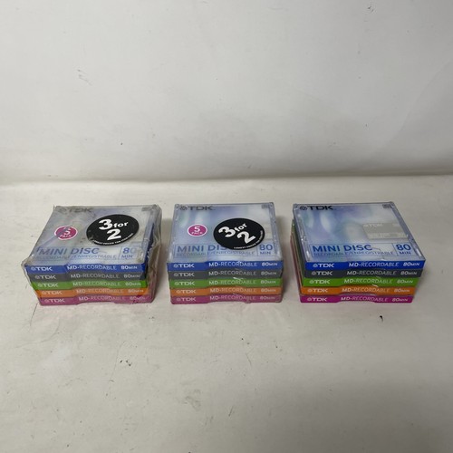 Tdk minidisc recordable - tdk, 80