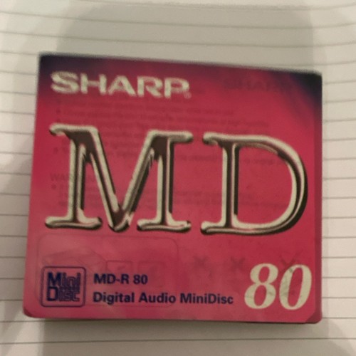 Sharp 80 minidisc - md-r,