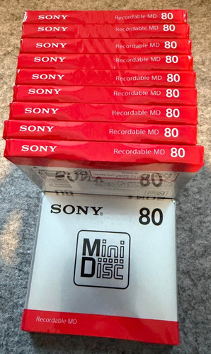 Bulk sony md80 blank - sony,