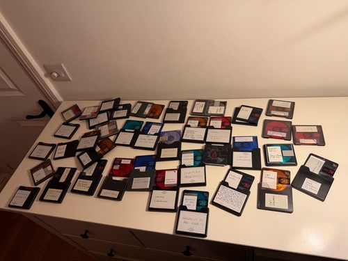Minidiscs mainly sony - 38,