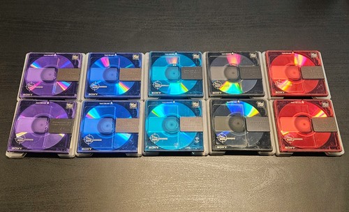 Sony colour minidisc - 10,