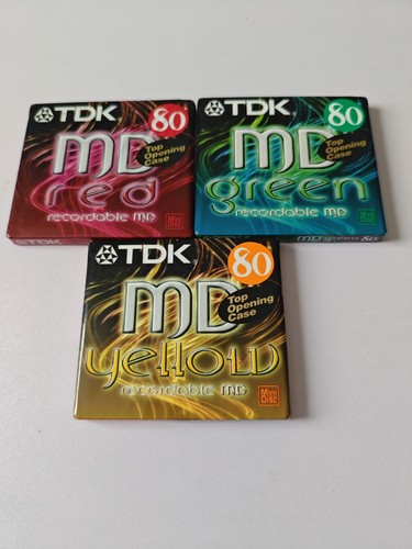 Tdk mini discs 80min - tdk, 3.