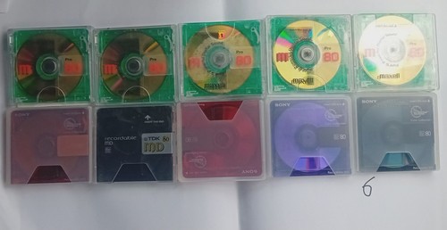 Maxell minidiscs sony - minidiscs,