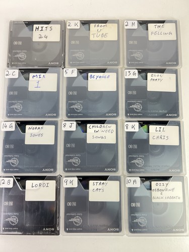 12x sony minidisc min - sony, md