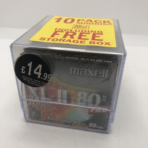 Maxell ii 10 pack - md-80,