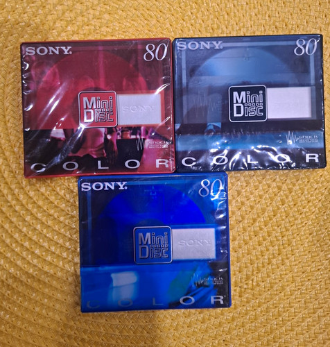 Sony colour minidisc min - sony,