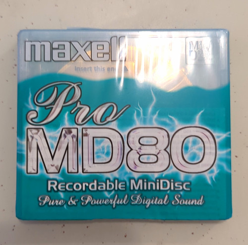Maxell pro md80 recordable - maxell,