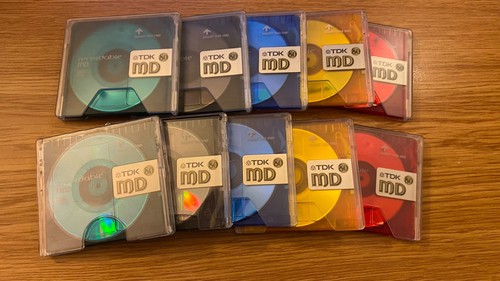10x tdk 80min - 10x, minidiscs