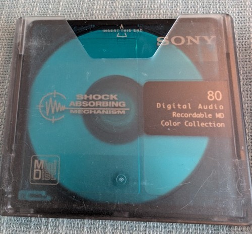 Sony mini discs - sony,
